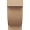 Ekena Millwork 10"W x 10"D x 20"H Wide Alpine Rough Cedar Woodgrain TimberThane Corbel, Primed Tan CORUR10X10X20ALPRCPR - alternate 3